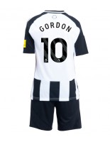 Newcastle United Anthony Gordon #10 Hjemmedraktsett Barn 2024-25 Korte ermer (+ bukser)